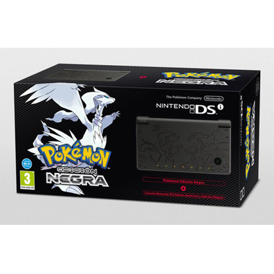 Nintendo DSi Negra (Edición Limitada) + Pokemon Edición Negra DS