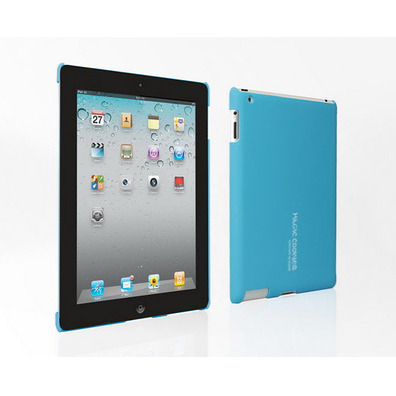 Carcasa trasera para iPad 2 (Azul)