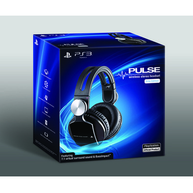 Auriculares Wireless 7.1 Pulse Stereo PS3/PS4 Oficial