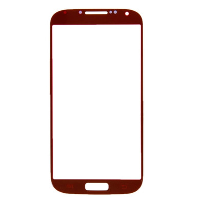Repuesto cristal delantero Samsung Galaxy S4 i9500/9505 Rojo