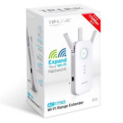 TP-LINK RE450 Extensor WiFi Dual AC1750 LAN Gbit