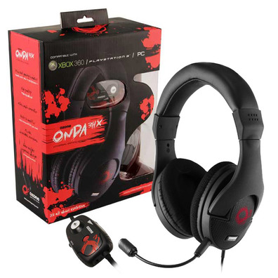 Ozone Onda 3HX Gaming Headset PS3 / Xbox 360 / PC
