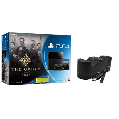 Playstation 4 (500 GB) + The Order: 1886