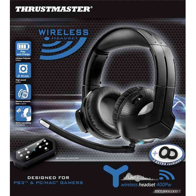 Auriculares PS3/PS4 Thrusmaster Y400Pw