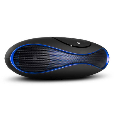 Altavoces Bluetooth con radio Azul