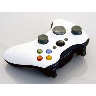 Carcasa Black & White para Wireless controller Xbox 360