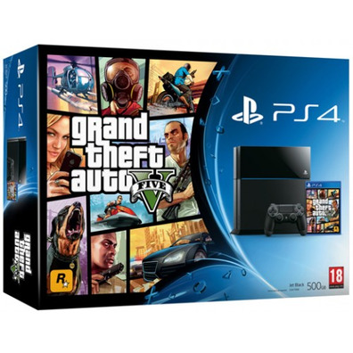 Consola Playstation 4 + Grand Theft Auto V