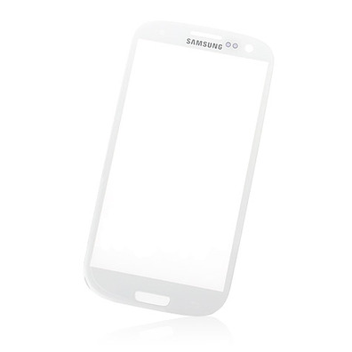 Repuesto Cristal Frontal Samsung Galaxy S III Blanco