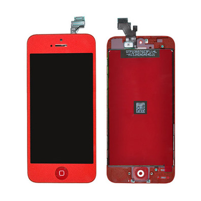 Pantalla completa para iPhone 5 Rojo