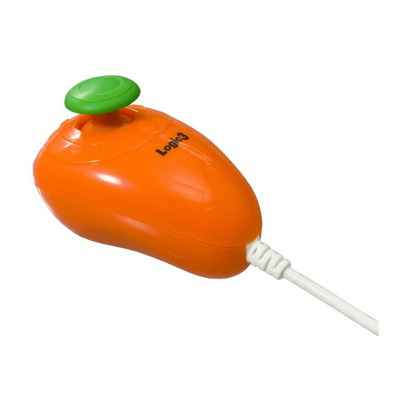 Mini Wired Nunchuck Orange for Wii Logic3
