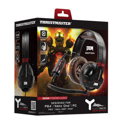 Auriculares Thrustmaster Y300 CPX Doom Edition PC/PS4/PS3/Xbox 360/Xbox One
