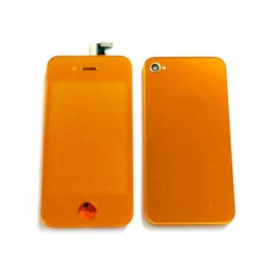 Carcasa Completa iPhone 4 Naranja