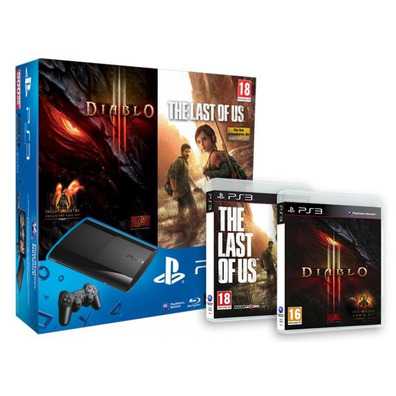 Consola PS3 500Gb + Diablo III + The Last of Us