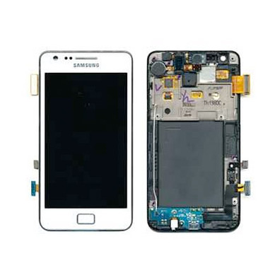 Frontal Completo para Samsung Galaxy S II I9100 Blanco