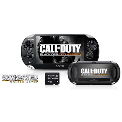 PSVita (Wifi) + 4 GB + Call of Duty: Black Ops Declassified + Uncharted: Golden Abyss