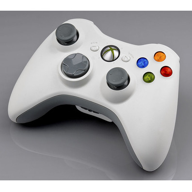 Mando Inalámbrico Xbox 360 Blanco. No oficial.