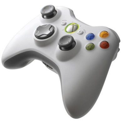 Mando Inalámbrico Xbox 360 Blanco. No oficial.