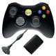 Wireless Controller Xbox 360 + Juega y Carga Negro