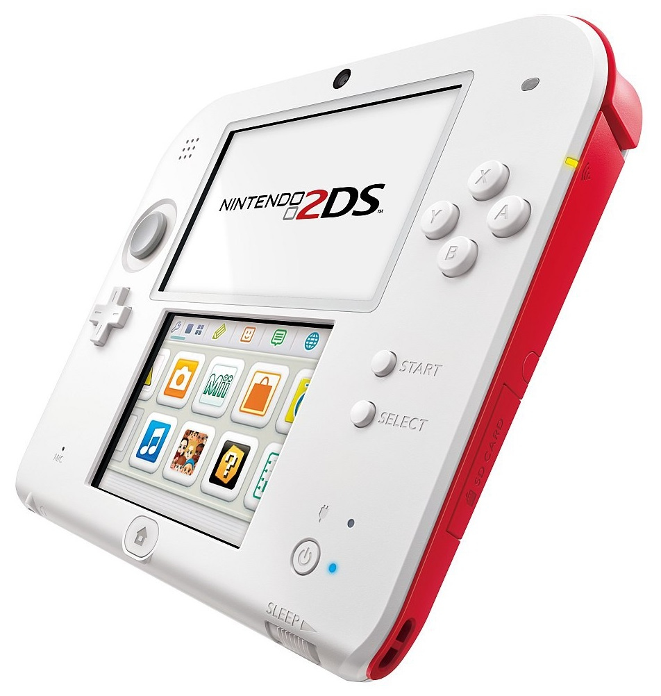 Nintendo 2DS Roja + New Super Mario Bros 2 - DiscoAzul.com