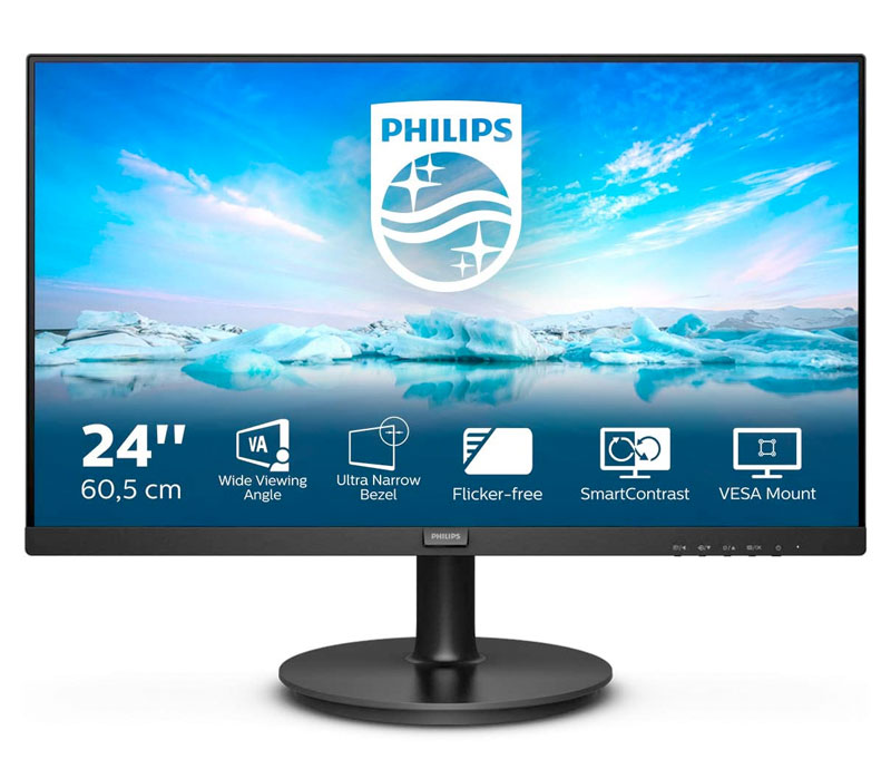 Monitor LED Philips V-Line 241V8LA 23.8