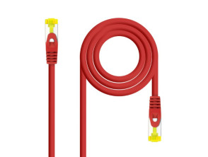 Añadir a la cesta Cable de Red Latiguillo CAT6A SFTP RJ45 0.25M Rojo Nanocable Cable de Red Latiguillo CAT6A SFTP RJ45 0.25M Rojo Nanocable