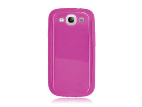 Funda protectora TPU Samsung Galaxy S III i9300 (Rosa)