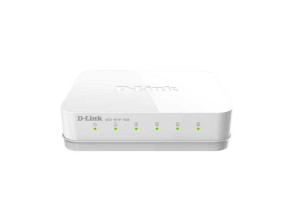 Switch D-Link 5 Puertos 10/100/1Gbit - Mejora tu red con D-LinkGO