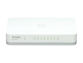 Switch D-Link 8 Puertos 10/100/1Gbit: Rápida Conexión Ethernet LED