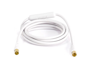 PROLONGADOR ANTENA CON FILTRO LTE-ANTI 4G-5M BLANCO(MP7676B)