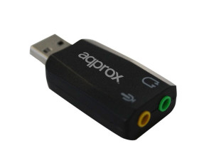 Tarjeta de Sonido USB 5.1 Marca Approx