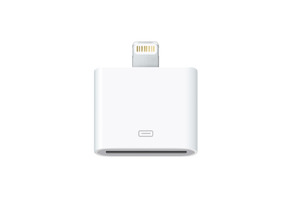 ADAPTADOR APPLE LIGHTNING A 30 CLAVIJAS (30 PIN)