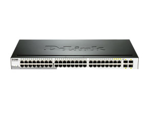 Switch D-Link 48 Puertos Gigabit + Combo SFP - ¡Alta Velocidad!
