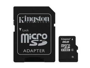 Añadir a la cesta MEM MICRO SD 8GB KINGSTON CL4 + ADAPT SD MEM MICRO SD 8GB KINGSTON CL4 + ADAPT SD