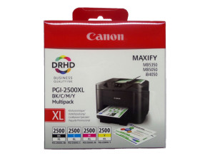 MULTIPACK 4 CARTUCHOS CANON TINTA PGI-2500 XL BK/C/M/Y