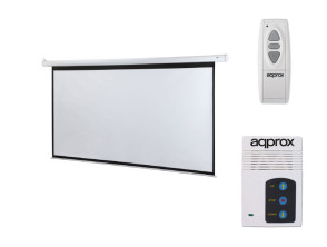 Pantalla Mural Eléctrica 16:9 HD - Ideal para Cine en Casa