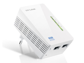 Añadir a la cesta Adaptador Ethernet Powerline TP-LINK 300Mbps - Conexión Segura Adaptador Ethernet Powerline TP-LINK 300Mbps - Conexión Segura