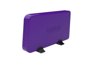 Caja Externa USB 3.5'' SATA Morado - Almacenamiento Externo Confiable