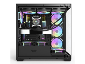 CAJA SEMITORRE ATX DS900 RGB Negro - darkFlash