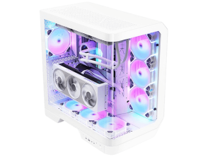 CAJA SEMITORRE ATX DARKFLASH DY570 RGB BLANCO