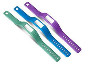 GARMIN Correas repuesto pequeñas (morado/turquesa/azul) Vivofit