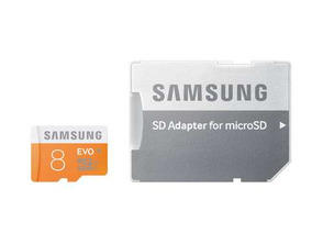Añadir a la cesta MICRO SD SAMSUNG + ADAPTADOR SD 8GB EVO CLASE 10 (MB-MP08DA/EU) MICRO SD SAMSUNG + ADAPTADOR SD 8GB EVO CLASE 10 (MB-MP08DA/EU)