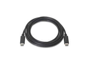 Cable USB-C 3A 2.0 1M Negro NanoCable