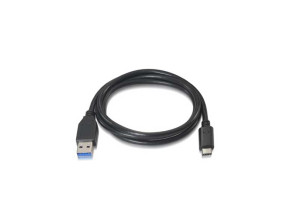 Cable USB-C 10Gbps 3A 1.0m Negro - Nanocable