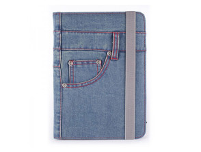 FUNDA UNIVERSAL TABLET  9'' A 10.1'' NYLON AZUL JEANS APPROX