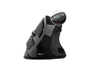 Mouse Trust Wireless Ergo Voxx Recargable Diseño Vertical 1200-2400DPI 9 Botones
