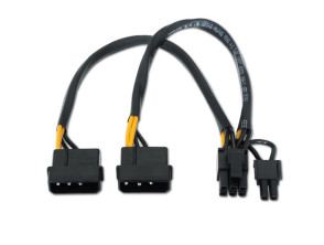 Cable Alimentación Tarjeta Gráfica Nanocable - 20 cm