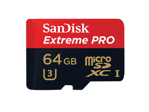 Añadir a la cesta SanDisk Extreme Pro 64GB Micro SDHC Clase10 UHS-I SanDisk Extreme Pro 64GB Micro SDHC Clase10 UHS-I