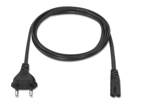Añadir a la cesta Cable Alimentación Forma 8 Negro Nanocable Cable Alimentación Forma 8 Negro Nanocable