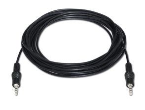 Añadir a la cesta Cable Audio Estéreo Jack 3.5mm/M a Jack 3.5mm/M 3m - Nanocable Cable Audio Estéreo Jack 3.5mm/M a Jack 3.5mm/M 3m - Nanocable