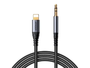 Añadir a la cesta Cable de Audio Estéreo Joyroom Lightning a Mini Jack 3,5mm Cable de Audio Estéreo Joyroom Lightning a Mini Jack 3,5mm